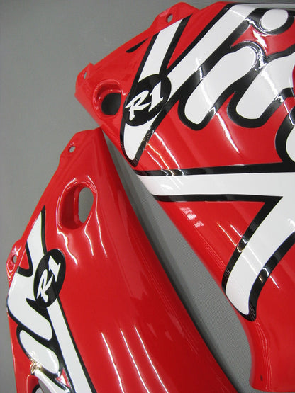 1998-1999 Fairings Yamaha YZF-R1 Red White Virgin  R1  Generic