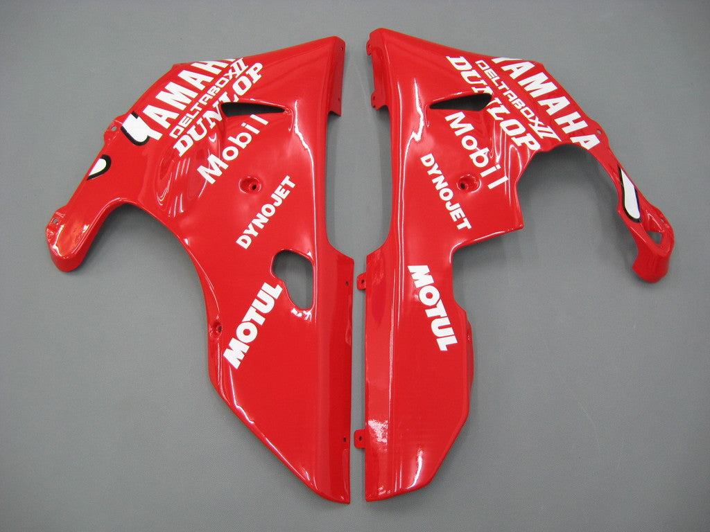 1998-1999 Fairings Yamaha YZF-R1 Red White Virgin  R1  Generic