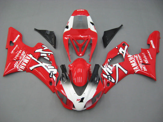 1998-1999 Fairings Yamaha YZF-R1 Red White Virgin  R1  Generic