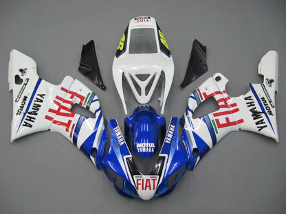 1998-1999 Fairings Yamaha YZF-R1 Blue White No.46 FIAT   Generic