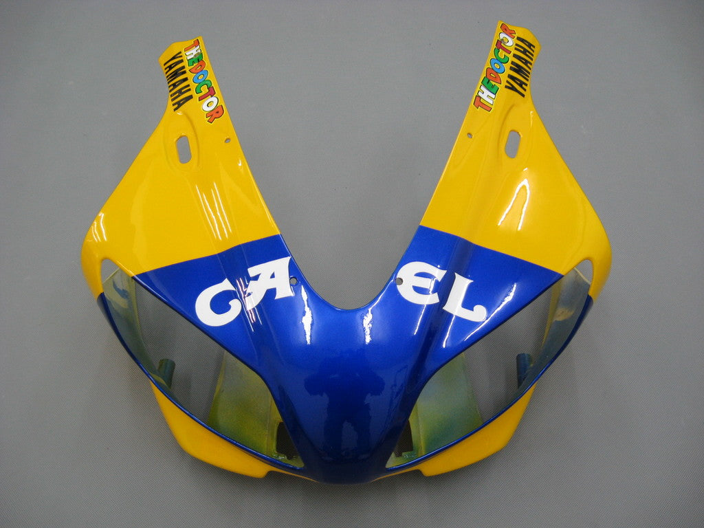 1998-1999 Fairings Yamaha YZF-R1 Yellow Blue No.46 Camel  Generic