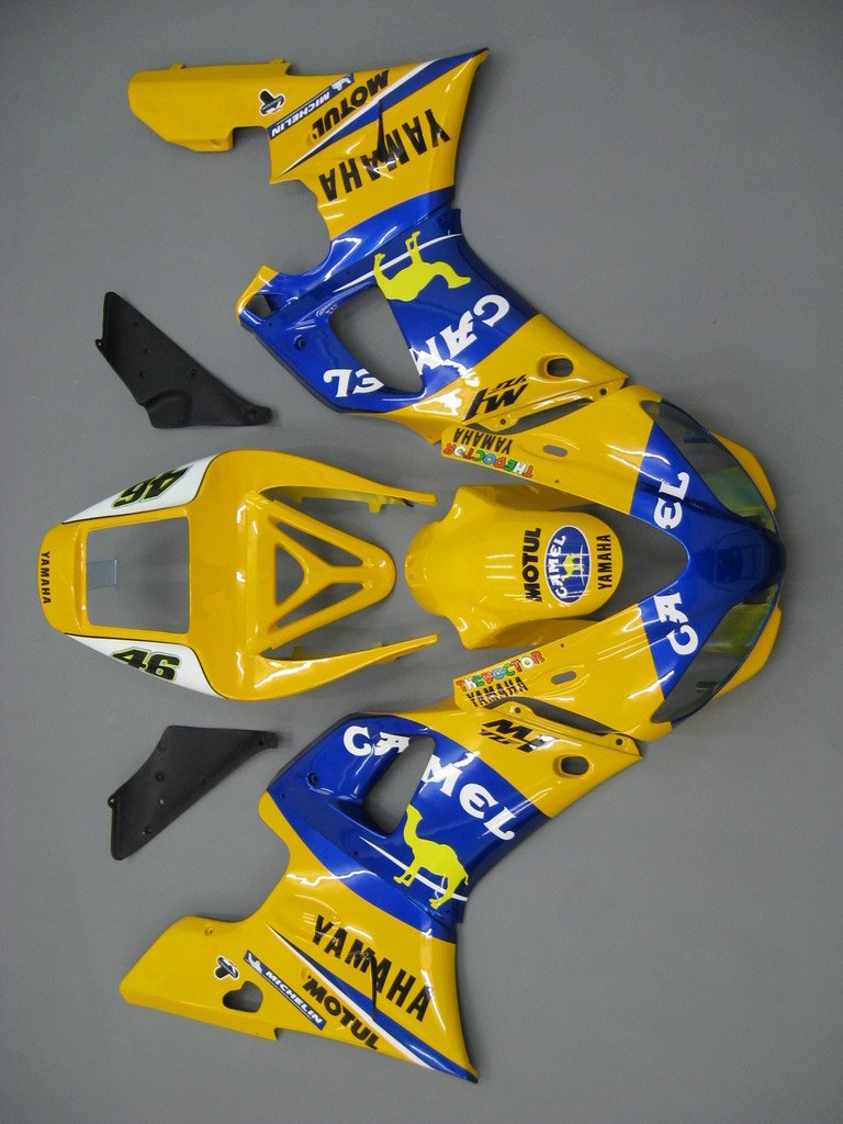 1998-1999 Fairings YZF 1000 R1 Bodywork Fairing ABS Injection Molded Plastics Set 12 Color Generic