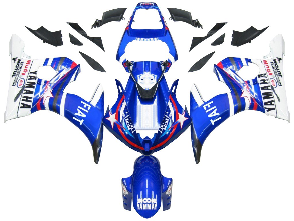 2003-2005 Fairings YZF 600 R6 Bodywork Fairing ABS Injection Molded Plastics Set 21 Color Generic