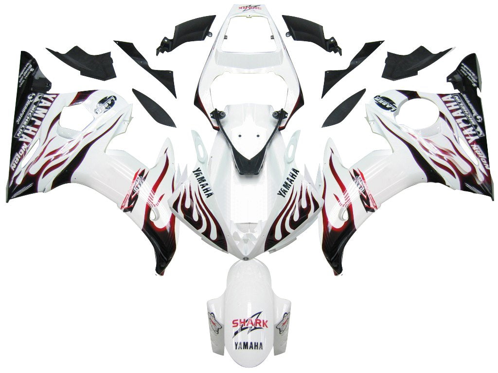 2003-2005 Fairings YZF 600 R6 Bodywork Fairing ABS Injection Molded Plastics Set 21 Color Generic