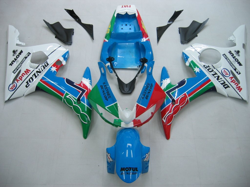 2003-2005 Fairings YZF 600 R6 Bodywork Fairing ABS Injection Molded Plastics Set 21 Color Generic