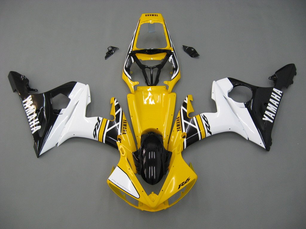 2003-2005 Fairings YZF 600 R6 Bodywork Fairing ABS Injection Molded Plastics Set 21 Color Generic