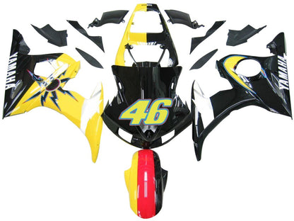 2003-2005 Fairings YZF 600 R6 Bodywork Fairing ABS Injection Molded Plastics Set 21 Color Generic