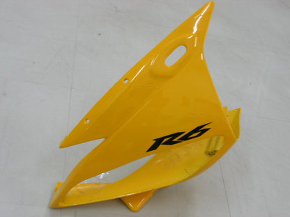 2006-2007 Fairings Yamaha YZF-R6 Yellow White Black Motul R6  Generic