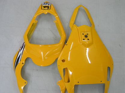 2006-2007 Fairings Yamaha YZF-R6 Yellow White Black Motul R6  Generic