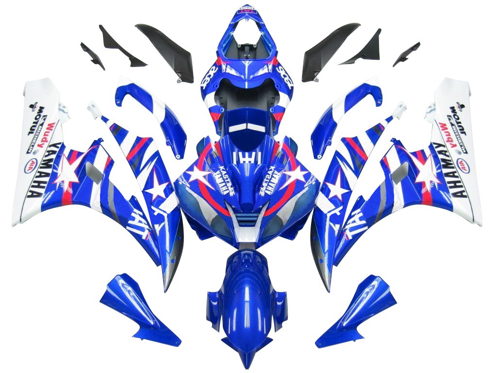 2006-2007 For YZF 600 R6 Bodywork Fairing ABS Injection Molded Plastics Set 23 Color Generic