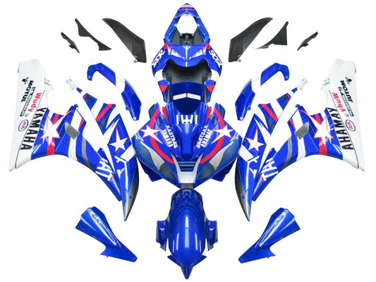 2006-2007 Fairings Yamaha YZF-R6 Blue Star FIAT R6  Generic
