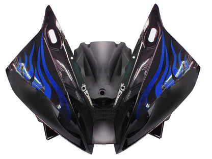 2006-2007 Fairings Yamaha YZF-R6 Black & Blue Flame R6  Generic