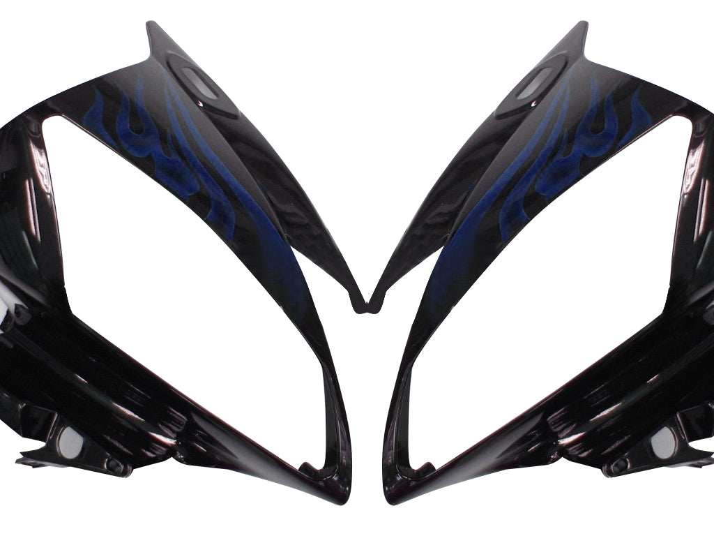2006-2007 Fairings Yamaha YZF-R6 Black & Blue Flame R6  Generic