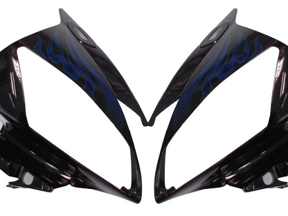 2006-2007 Fairings Yamaha YZF-R6 Black & Blue Flame R6  Generic