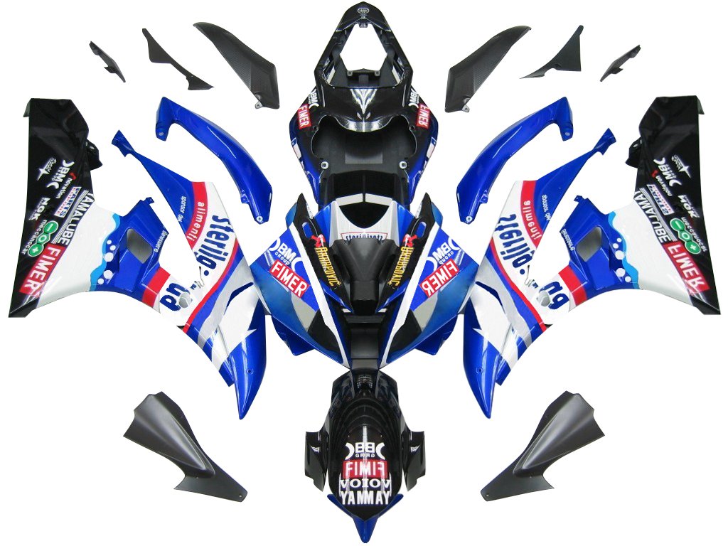 2006-2007 For YZF 600 R6 Bodywork Fairing ABS Injection Molded Plastics Set 23 Color Generic