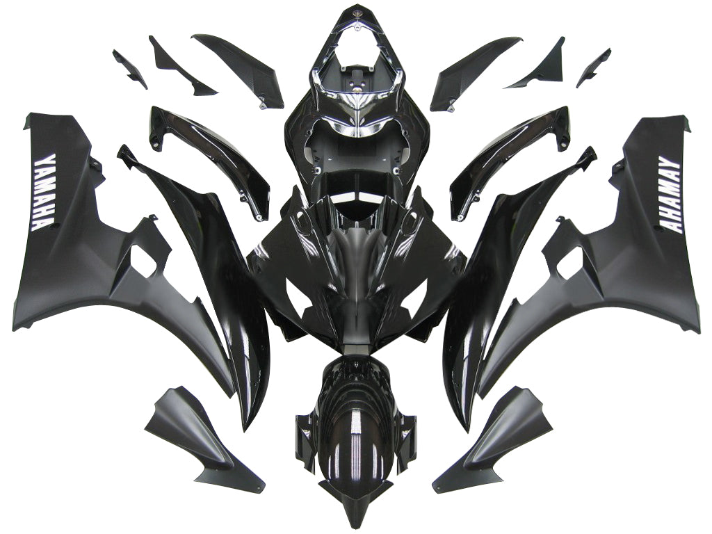 2006-2007 Fairings Yamaha YZF-R6 Contrast Black R6  Generic