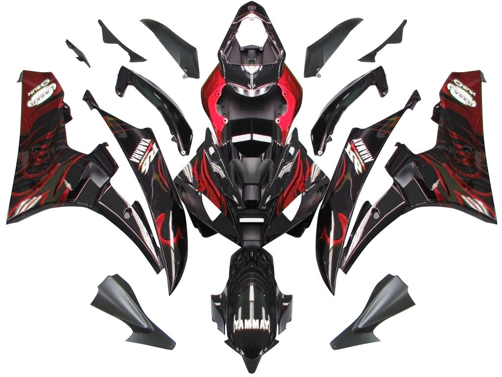 2006-2007 For YZF 600 R6 Bodywork Fairing ABS Injection Molded Plastics Set 23 Color Generic