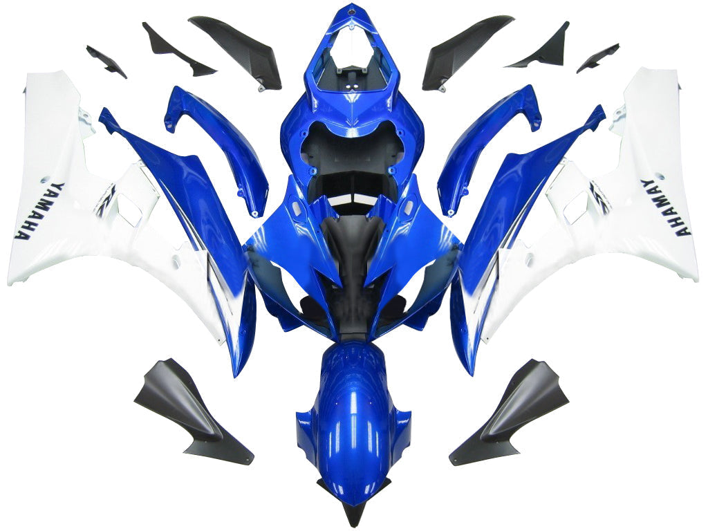 2006-2007 Fairings Yamaha YZF-R6 Blue & White R6  Generic