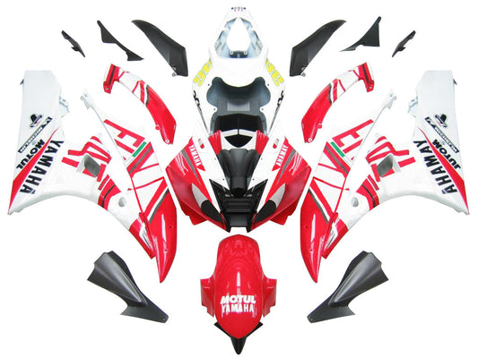 2006-2007 Fairings Yamaha YZF-R6 White Red No.46 FIAT R6  Generic