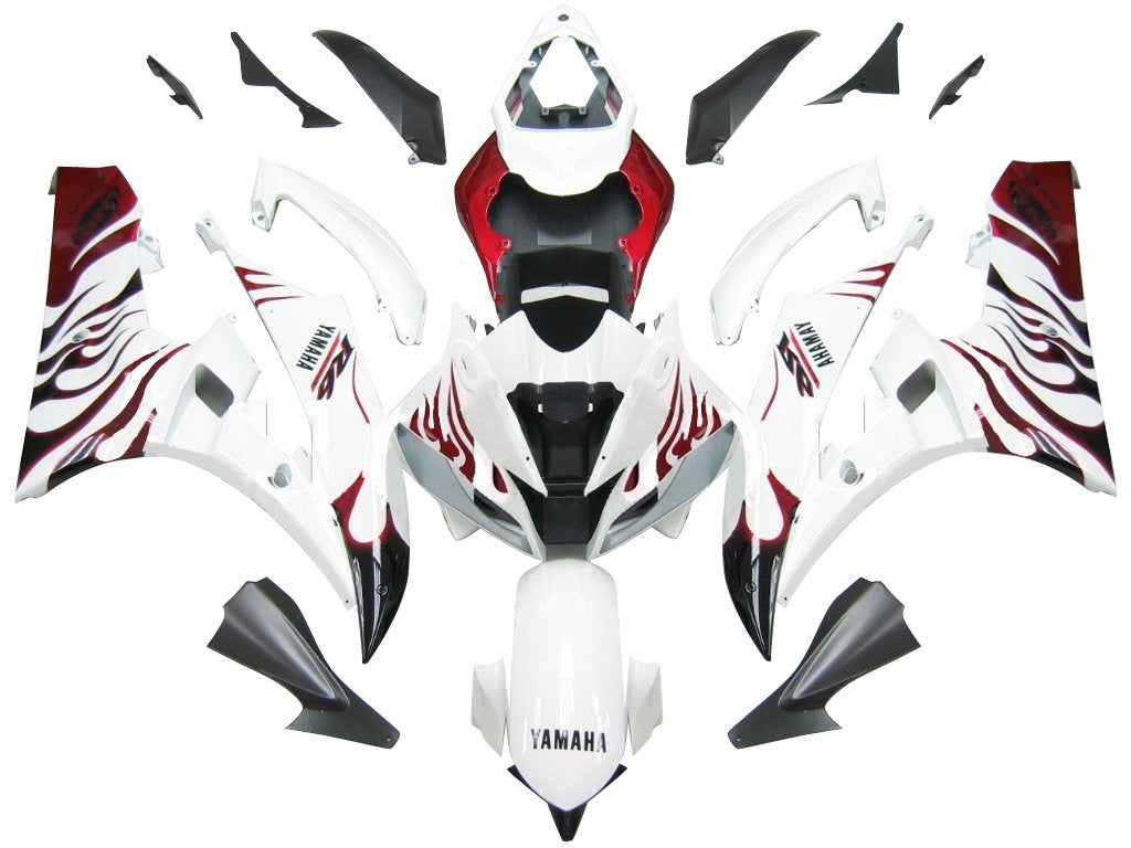 2006-2007 For YZF 600 R6 Bodywork Fairing ABS Injection Molded Plastics Set 23 Color Generic