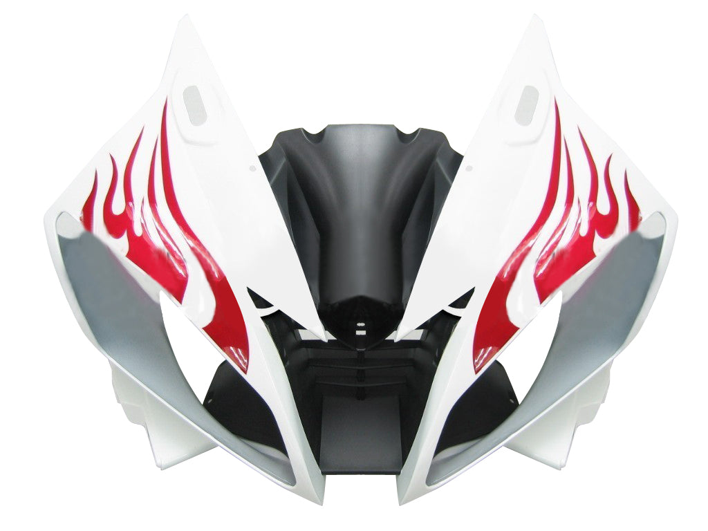 2006-2007 Fairings Yamaha YZF-R6 White & Red Flame R6  Generic
