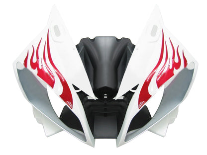 2006-2007 Fairings Yamaha YZF-R6 White & Red Flame R6  Generic