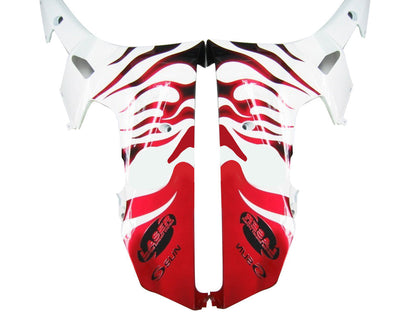 2006-2007 Fairings Yamaha YZF-R6 White & Red Flame R6  Generic