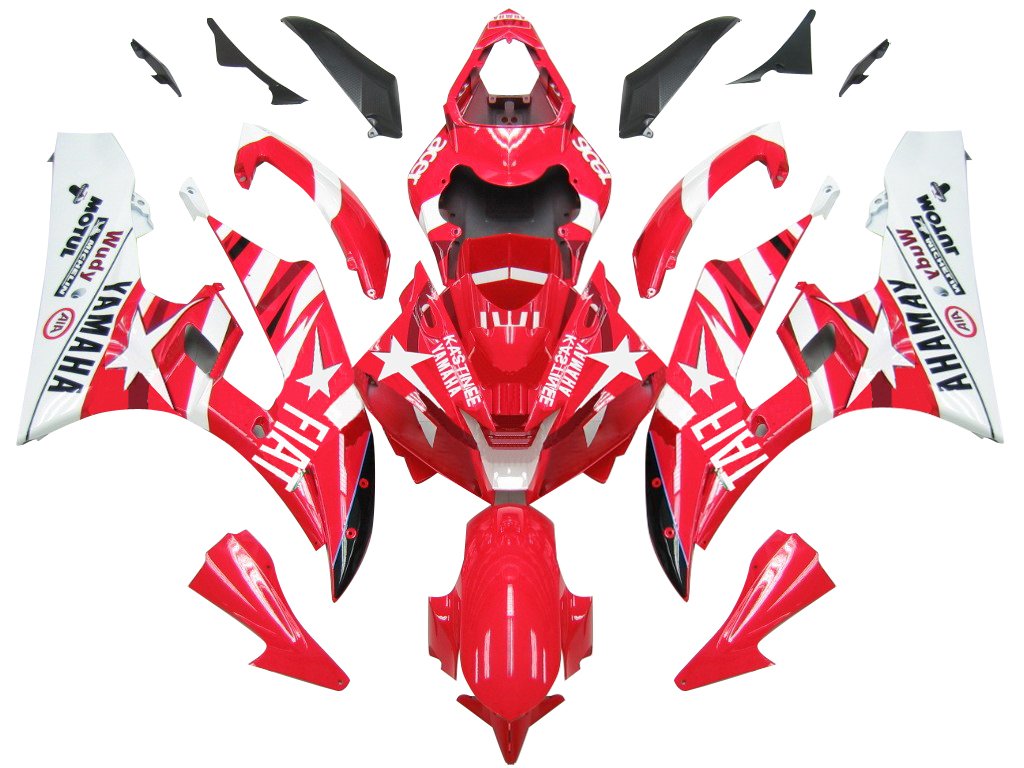 2006-2007 For YZF 600 R6 Bodywork Fairing ABS Injection Molded Plastics Set 23 Color Generic