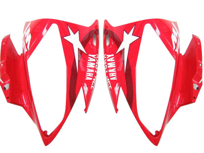 2006-2007 Fairings Yamaha YZF-R6 Red White Star FIAT R6  Generic