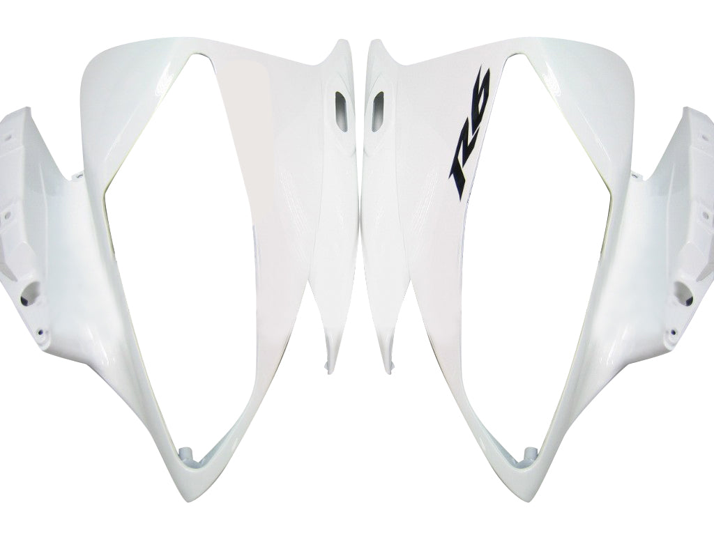 2006-2007 Fairings Yamaha YZF-R6 White Black R6 Generic