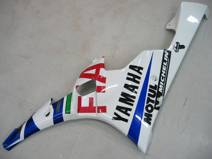 2006-2007 Fairings Yamaha YZF-R6 White Blue No.46 FIAT R6  Generic