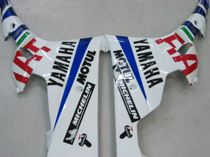 2006-2007 Fairings Yamaha YZF-R6 White Blue No.46 FIAT R6  Generic