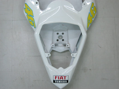 2006-2007 Fairings Yamaha YZF-R6 White Blue No.46 FIAT R6  Generic