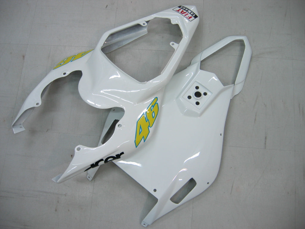 2006-2007 Fairings Yamaha YZF-R6 White Blue No.46 FIAT R6  Generic