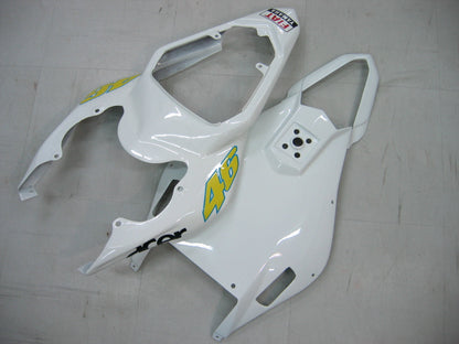 2006-2007 Fairings Yamaha YZF-R6 White Blue No.46 FIAT R6  Generic
