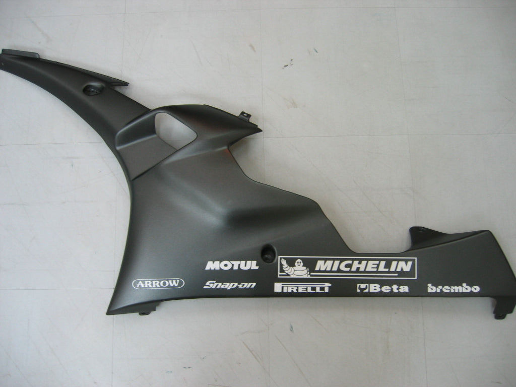 2006-2007 Fairings Yamaha YZF-R6 Black White R6  Generic