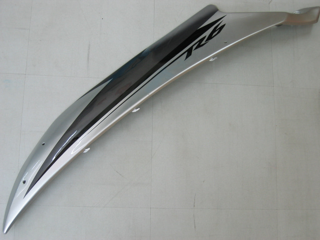 2006-2007 Fairings Yamaha YZF-R6 Black White R6  Generic