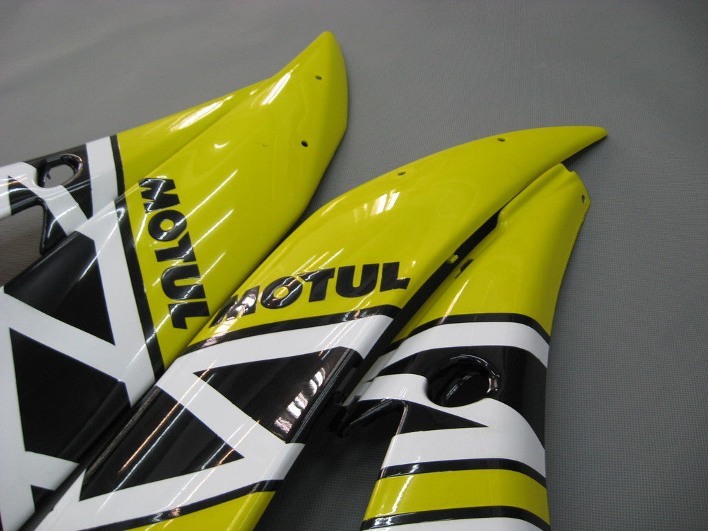 2006-2007 Fairings Yamaha YZF-R6 Yellow White Black R6  Generic