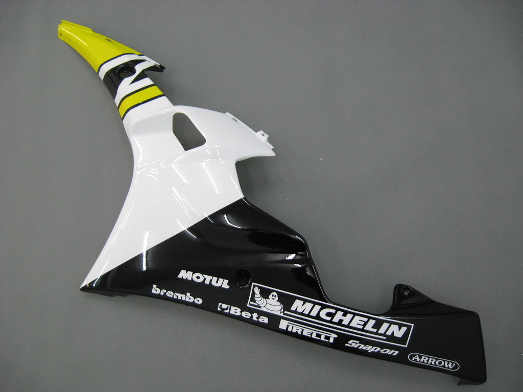 2006-2007 Fairings Yamaha YZF-R6 Yellow White Black R6  Generic