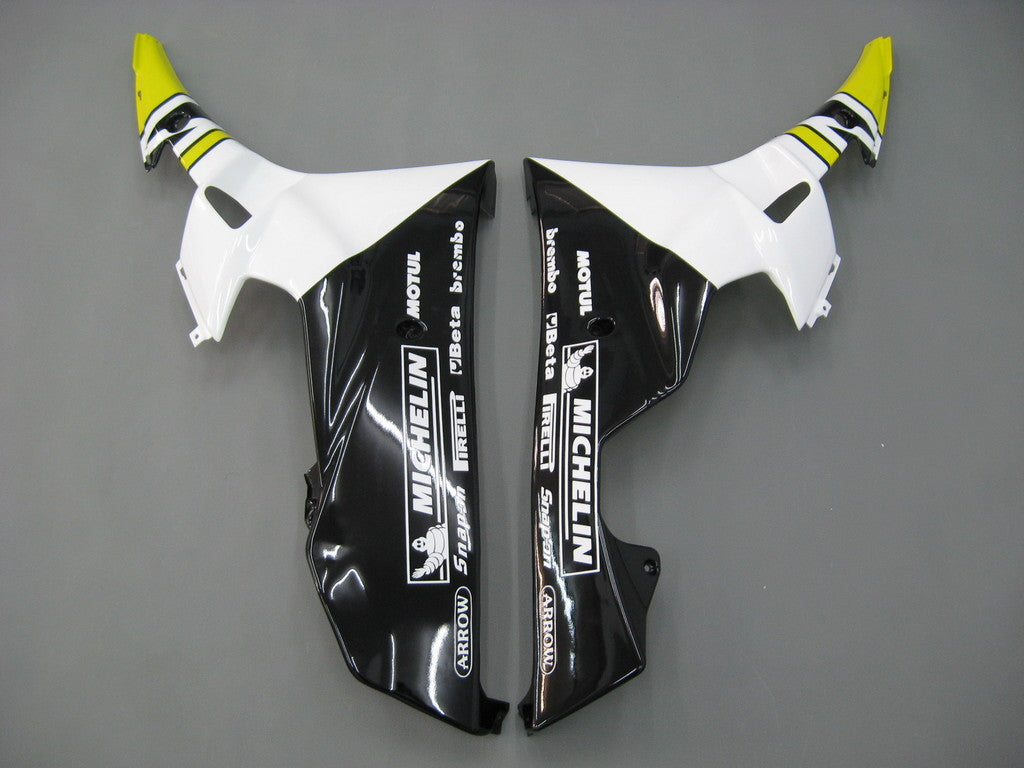 2006-2007 Fairings Yamaha YZF-R6 Yellow White Black R6  Generic