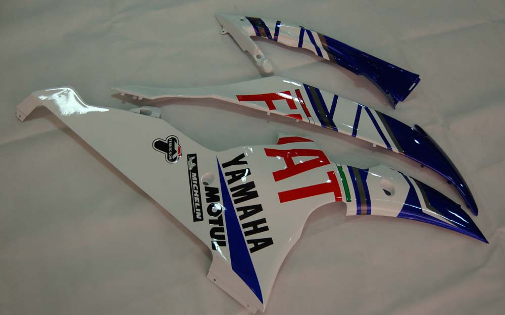 2008-2016 Fairings Yamaha  YZF-R6 White Blue No.46 FIAT R6  Generic