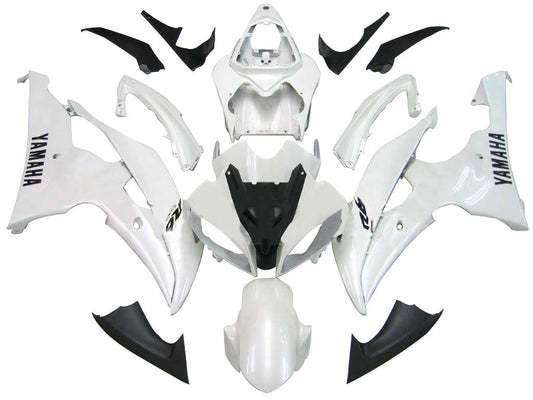 2008-2016 Fairings Yamaha YZF-R6 White R6  Generic
