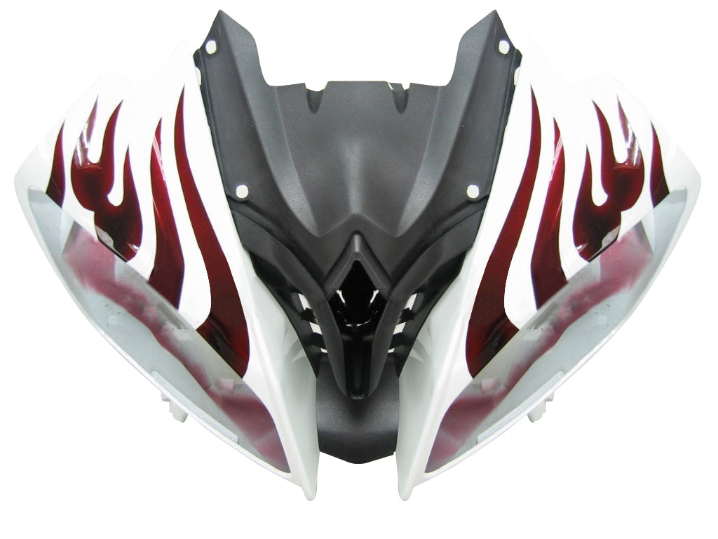 2008-2016 Fairings Yamaha YZF-R6 White & Red Flame R6  Generic