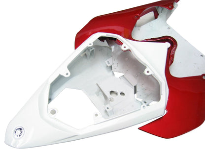 2008-2016 Fairings Yamaha YZF-R6 White & Red Flame R6  Generic
