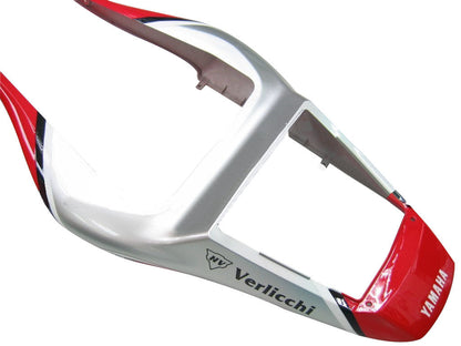1998-2002 Fairings Yamaha YZF-R6 Silver Red Fortuna R6  Generic