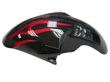 1998-2002 Fairings Yamaha YZF-R6 Black & Red Flame R6  Generic