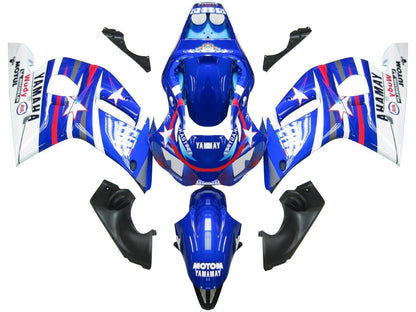 1998-2002 Fairings Yamaha YZF-R6 Blue White Star FIAT R6  Generic