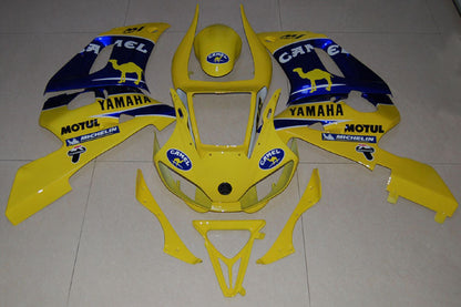 1998-2002 Fairings Yamaha YZF-R6 Yellow Blue Camel R6  Generic