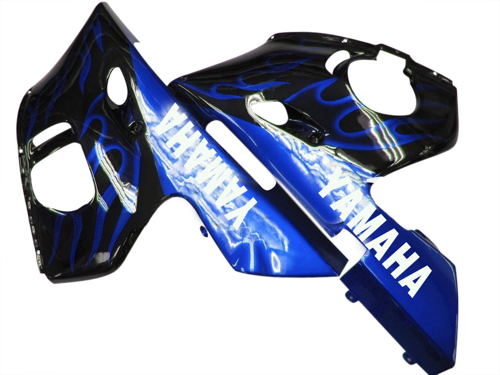 1998-2002 Fairings Yamaha YZF-R6 Black & Blue Flame R6  Generic