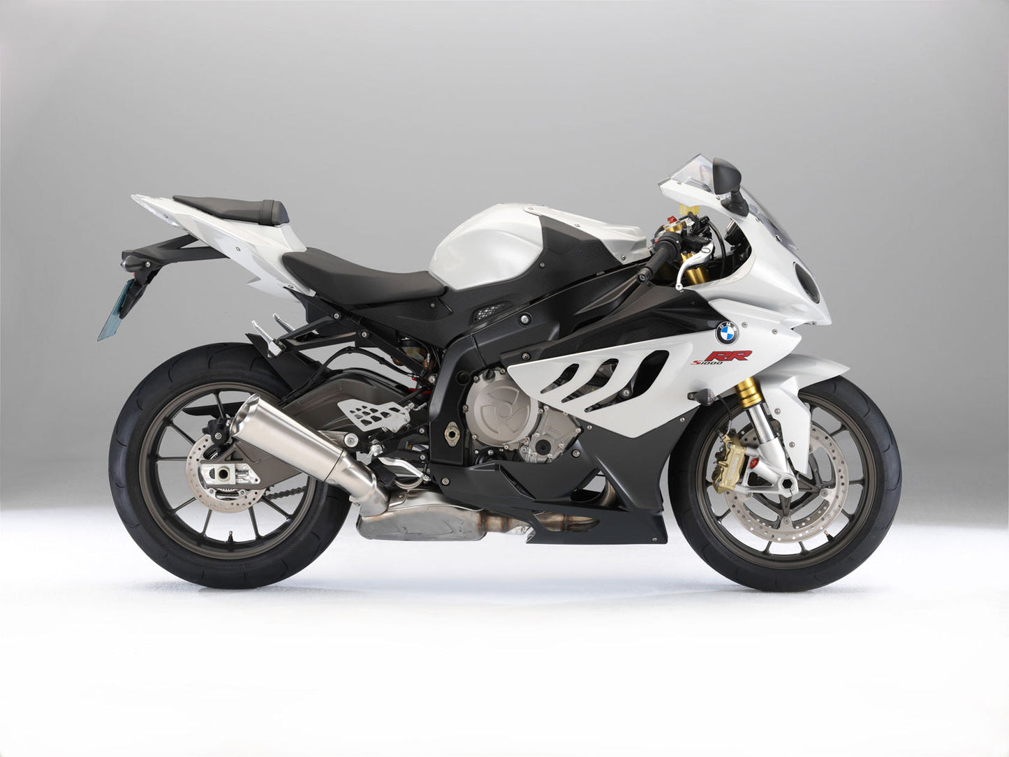 2009-2014 Fairings for BMW S1000RR White SRR  Generic